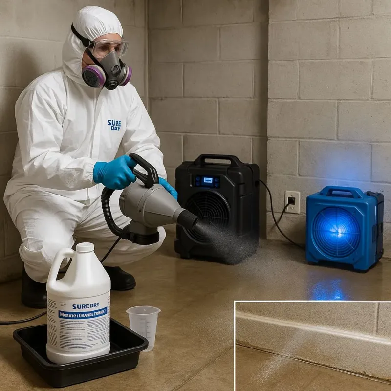 Sanitization and Odor Removal process in Chilhowie, VA